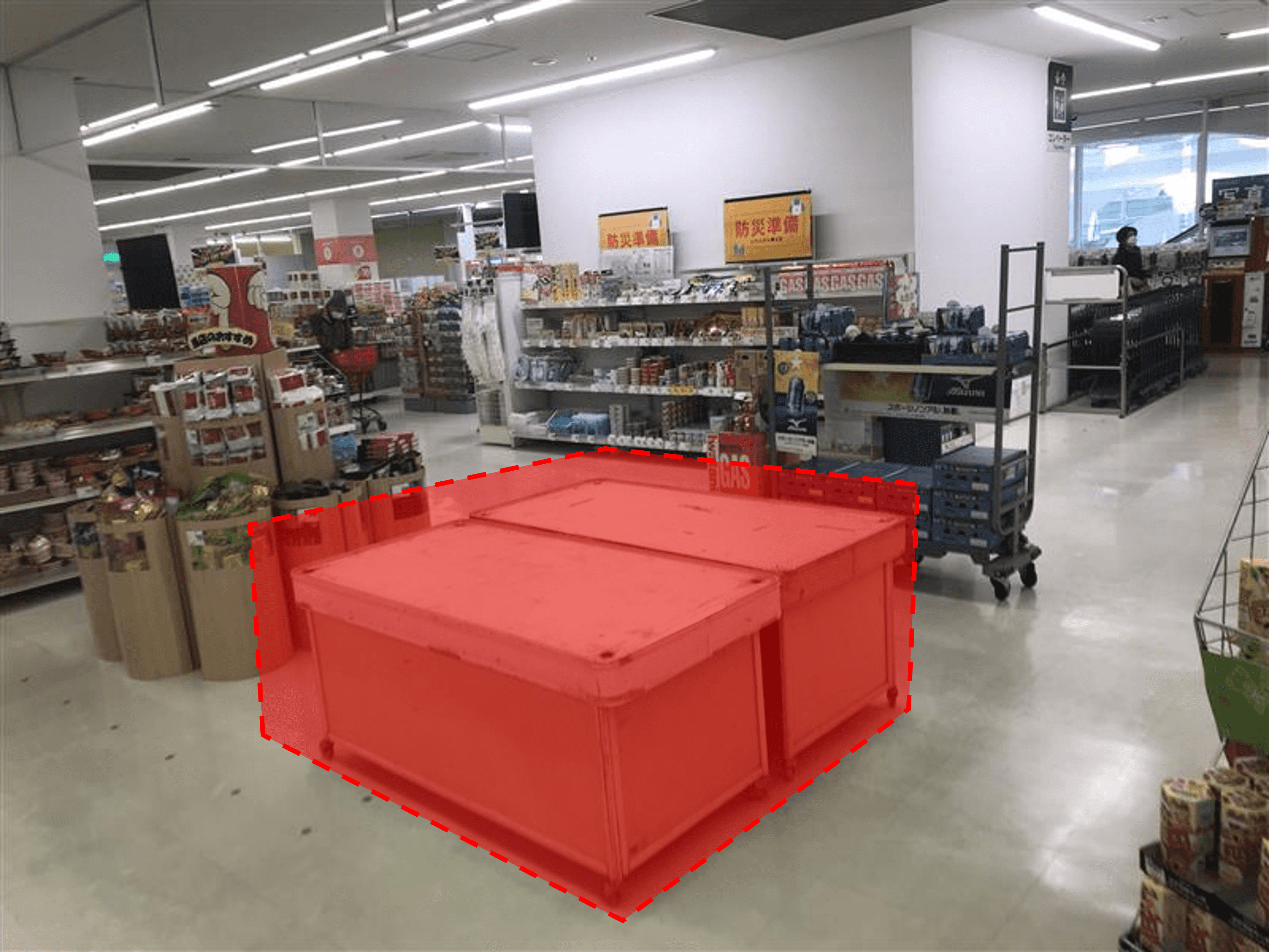 催事場 ポップアップストア(物販、食物販)やプロモーション用途に最適なスーパー店内催事イベントスペース