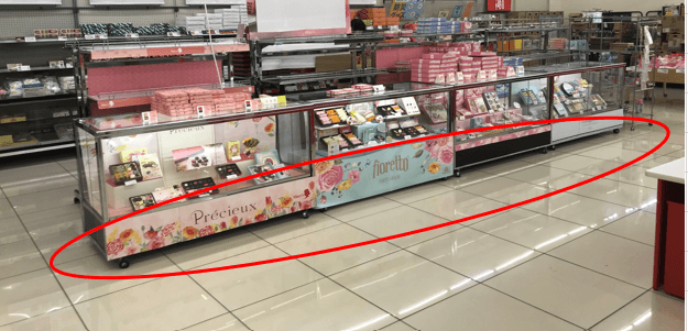 1階催事場 ポップアップストア(物販、食物販)やプロモーション用途に最適なスーパー店内催事イベントスペース