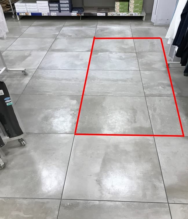 1階レジ付近 プロモーション用途や物販、食物販のポップアップストアに最適なスーパー店内催事イベントスペース