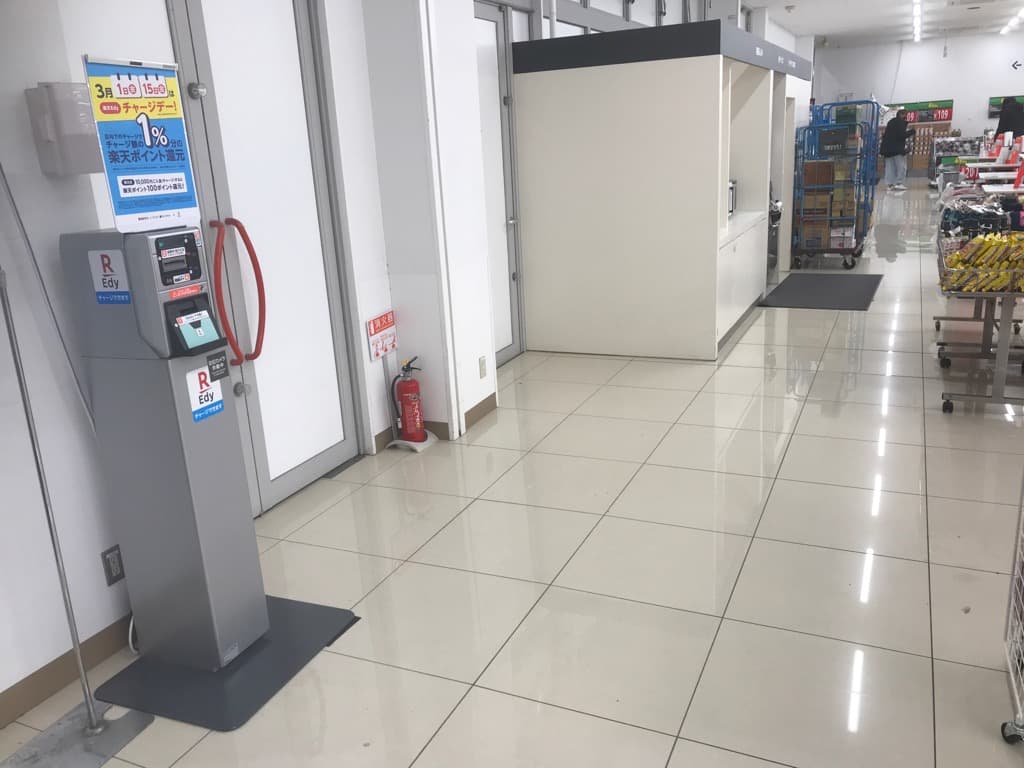 1階催事場付近 プロモーション用途や物販、食物販のポップアップストアに最適なスーパー店内催事イベントスペース1