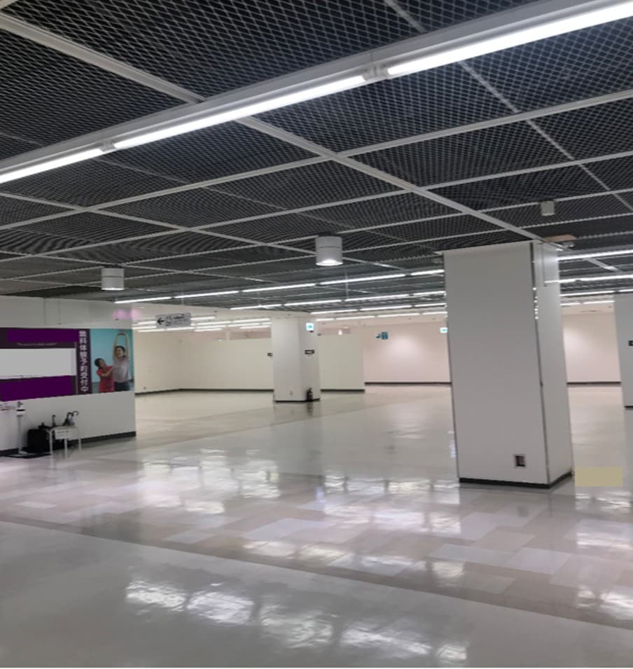 3Fテナント100均・フィットネスフロア区画 プロモーション用途やギャラリー、展示系イベントに最適なスーパー店内催事イベントスペース2