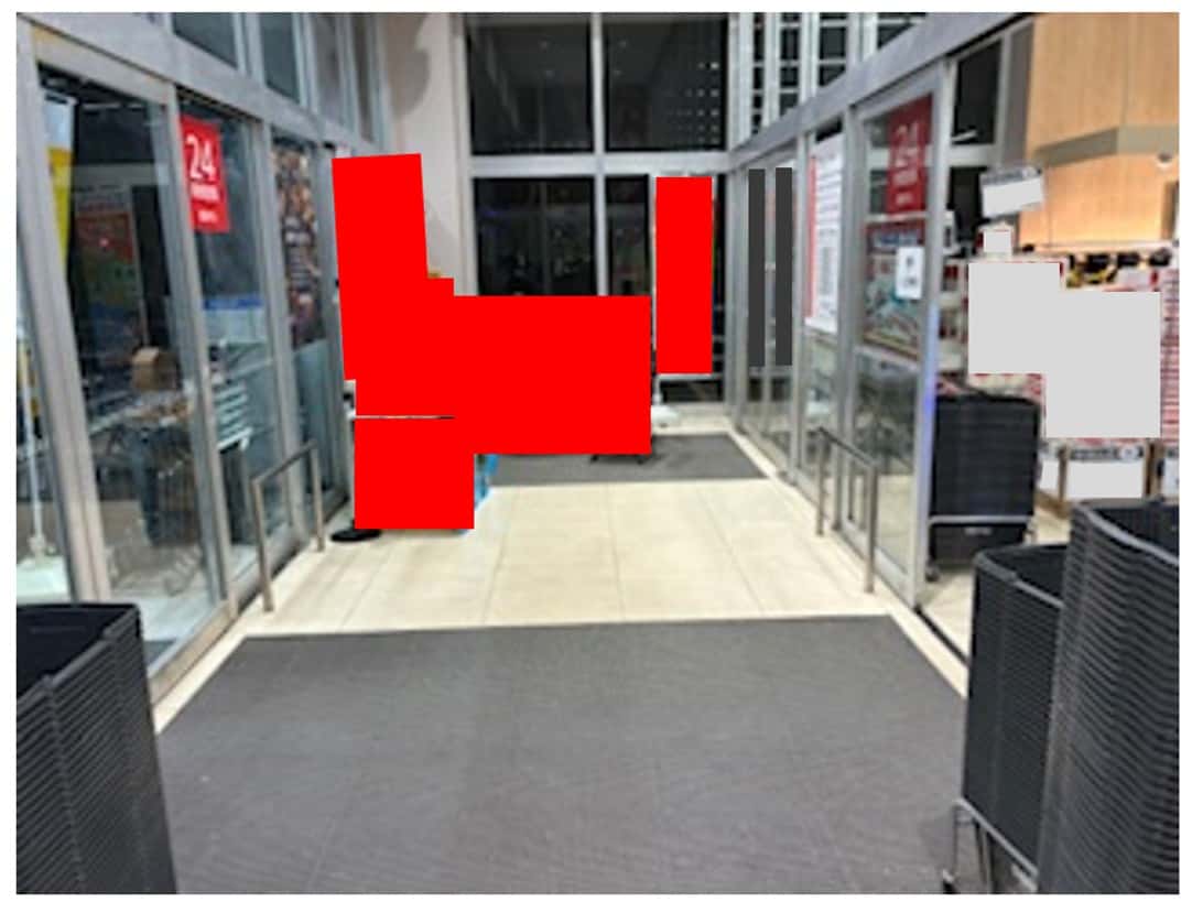 1F風除室 プロモーション用途や物販、食物販のポップアップストアに最適なスーパー店内催事イベントスペース